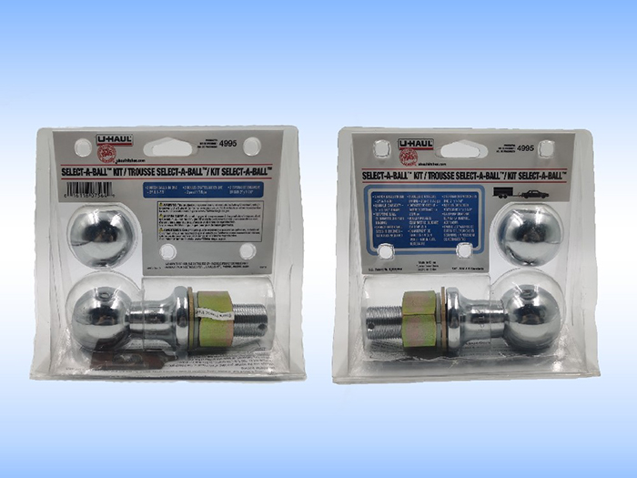 Udskiftelig trækbold